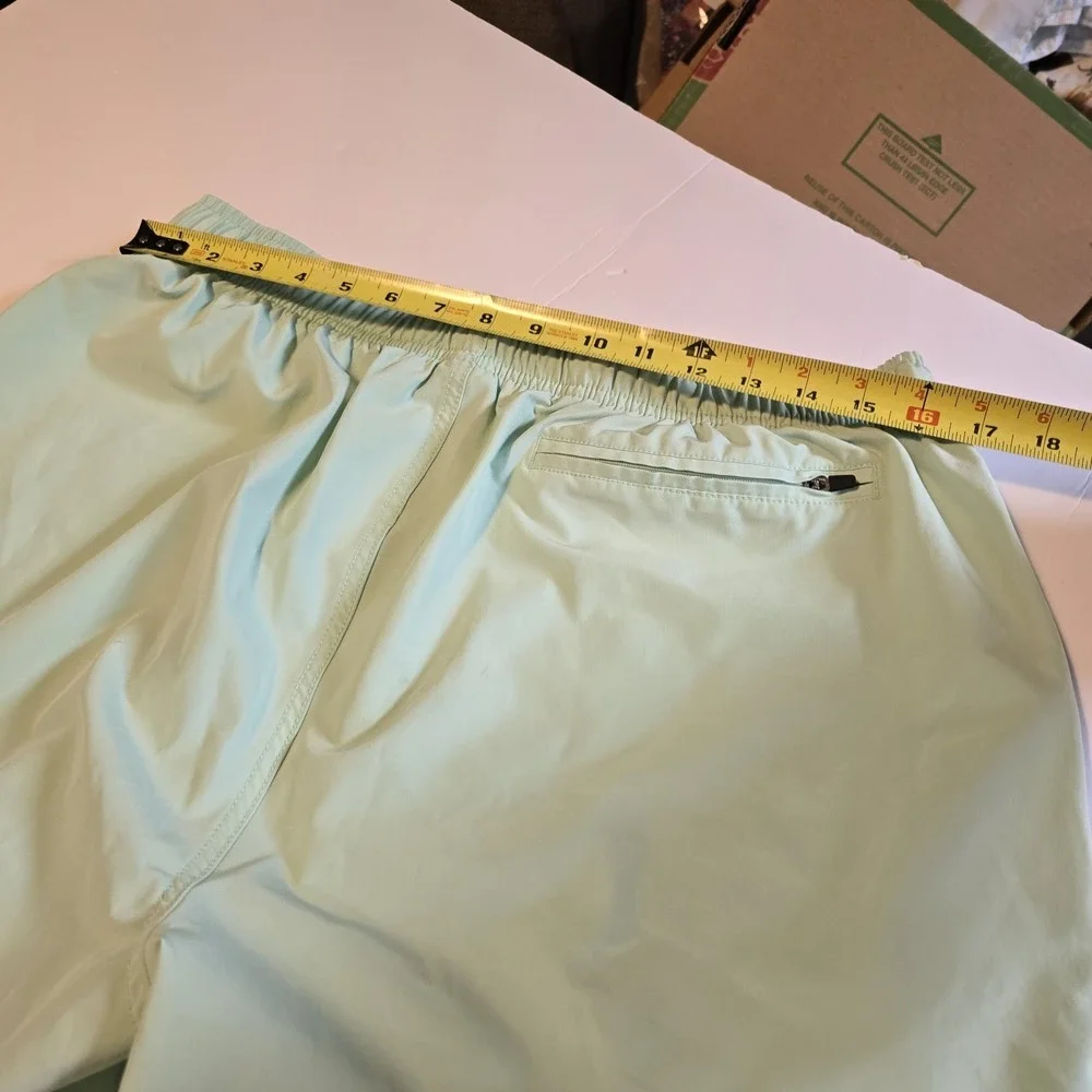 Bear‎ Bottom Beach Shorts Swim Trunks Mens XL Green Summer Surfing Vacation